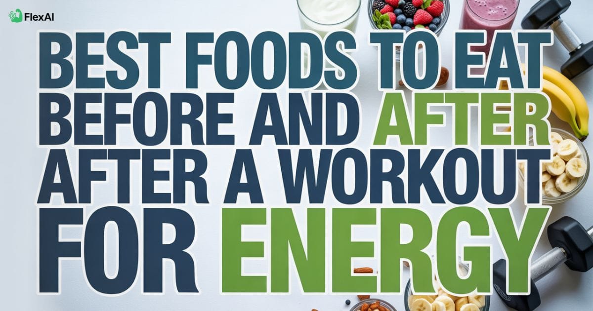 What to Eat Before and After a Workout for Best Results