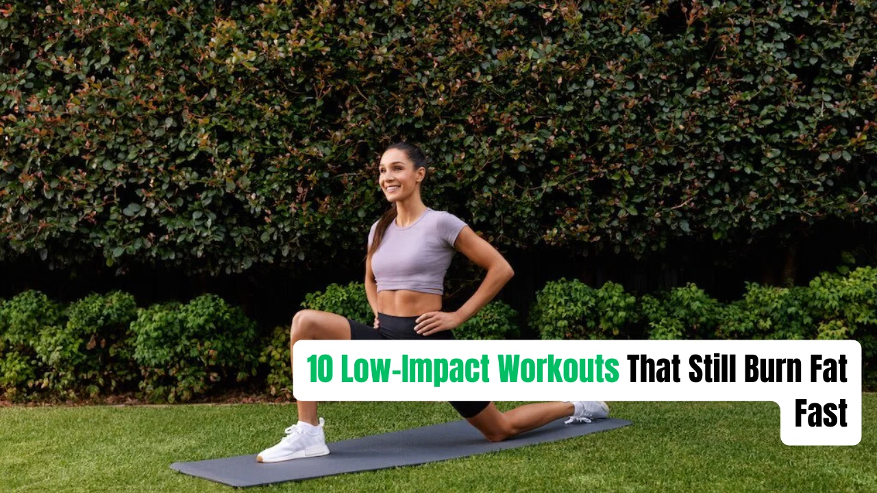 10 Low-Impact Workouts That Still Burn Fat Fast