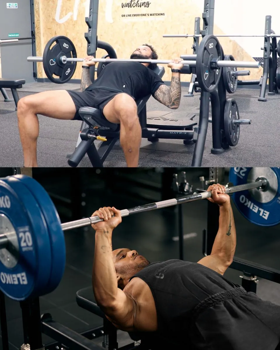 back and chest workout