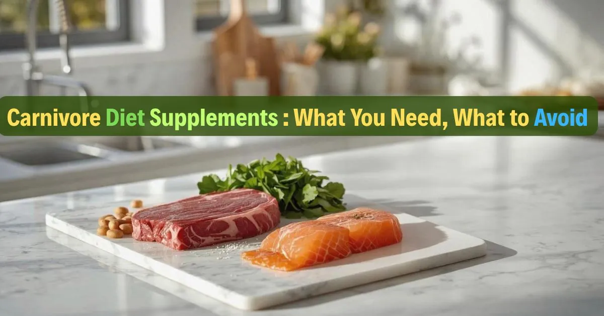 Carnivore Diet Supplements